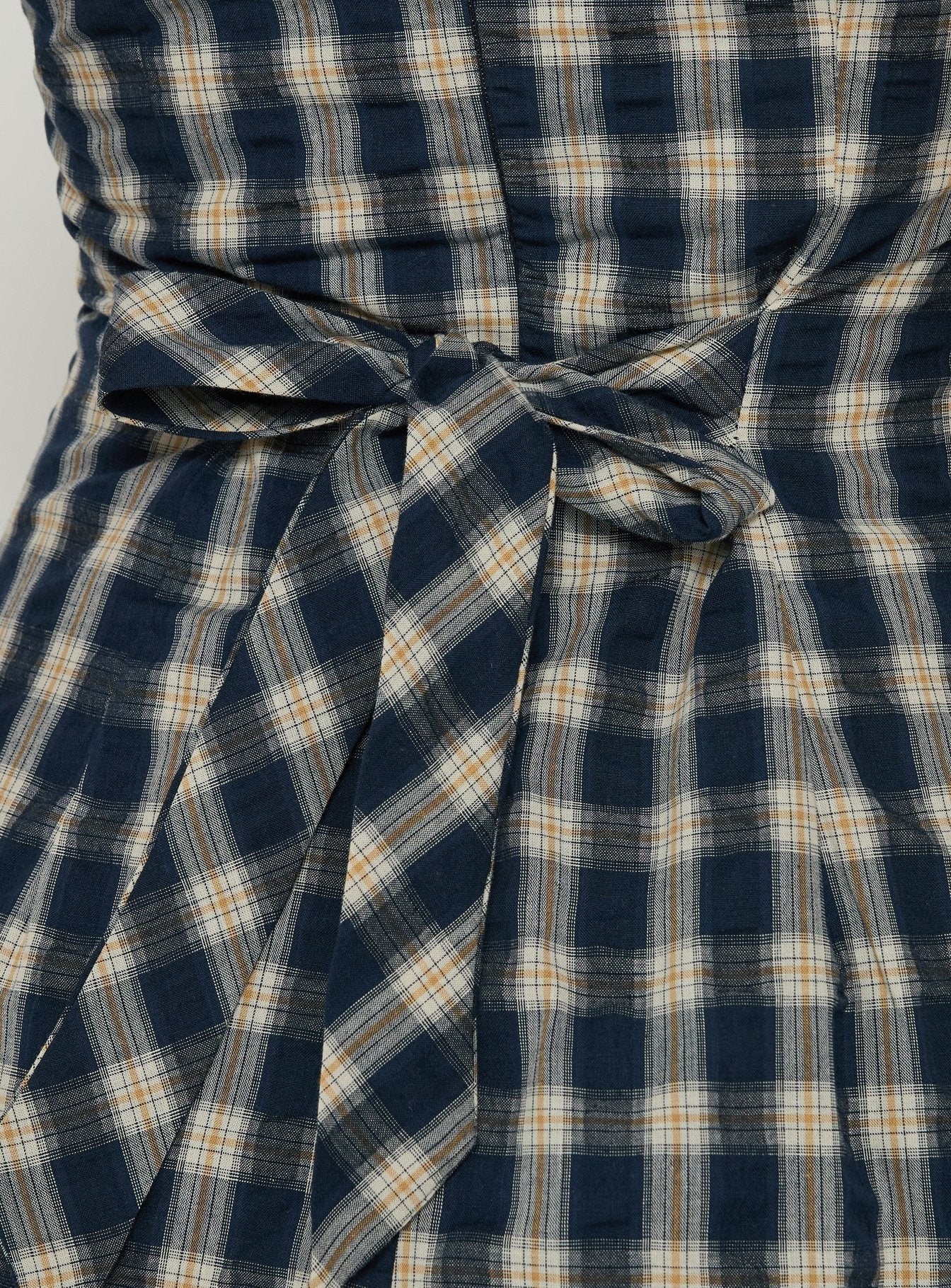 Sweet Somethings Mini Dress Navy Check