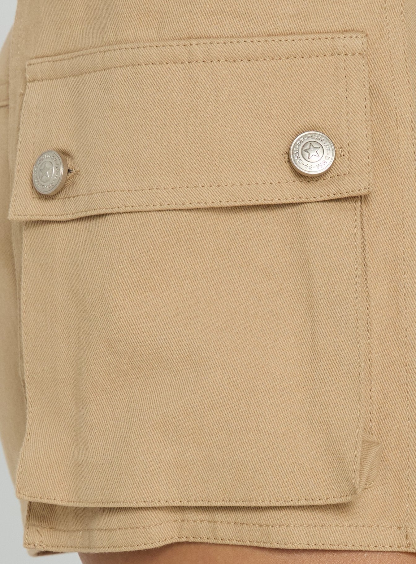 Westen Micro Utility Shorts Camel