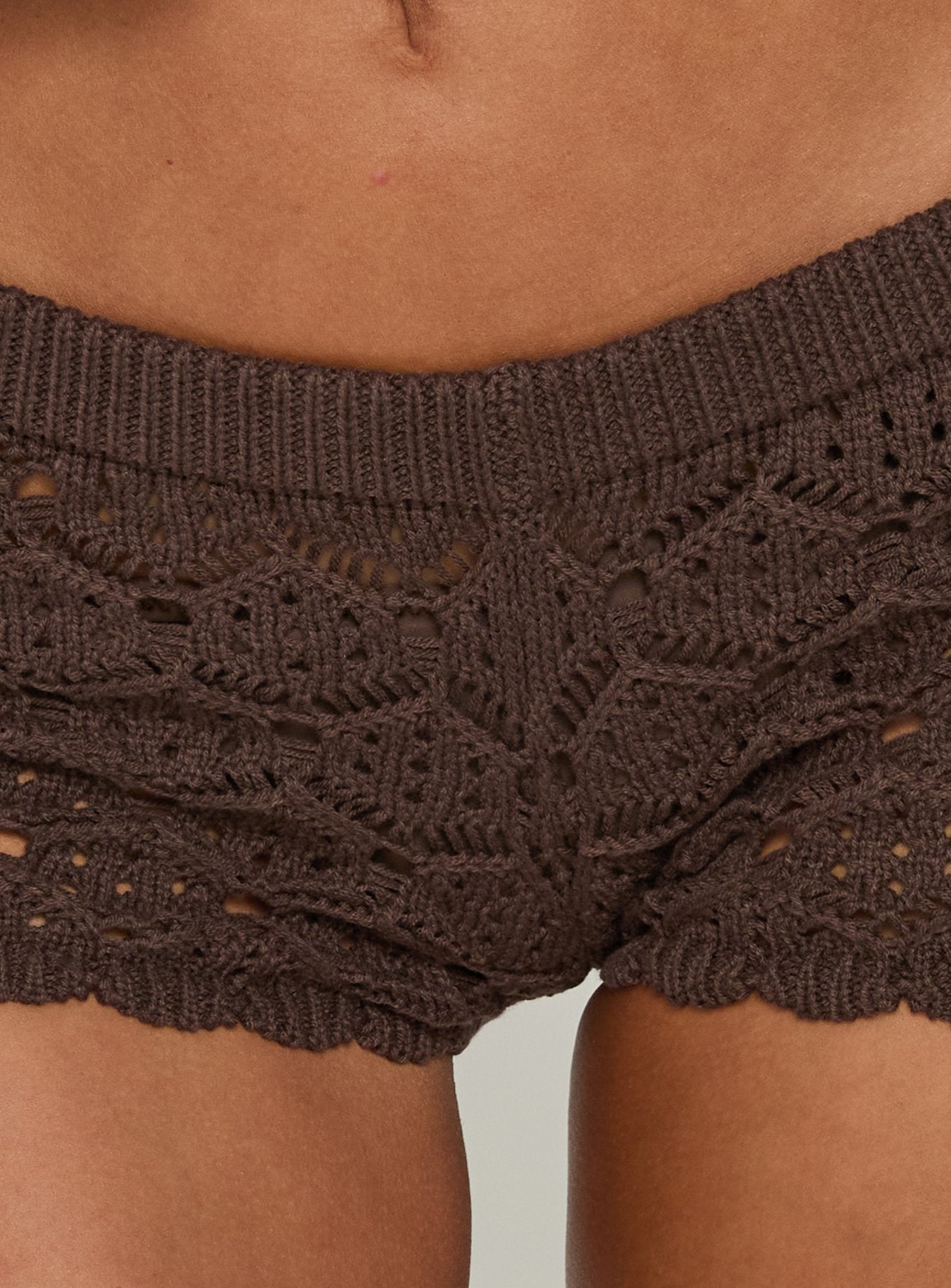 Sun Still Shines Crochet Set Chocolate