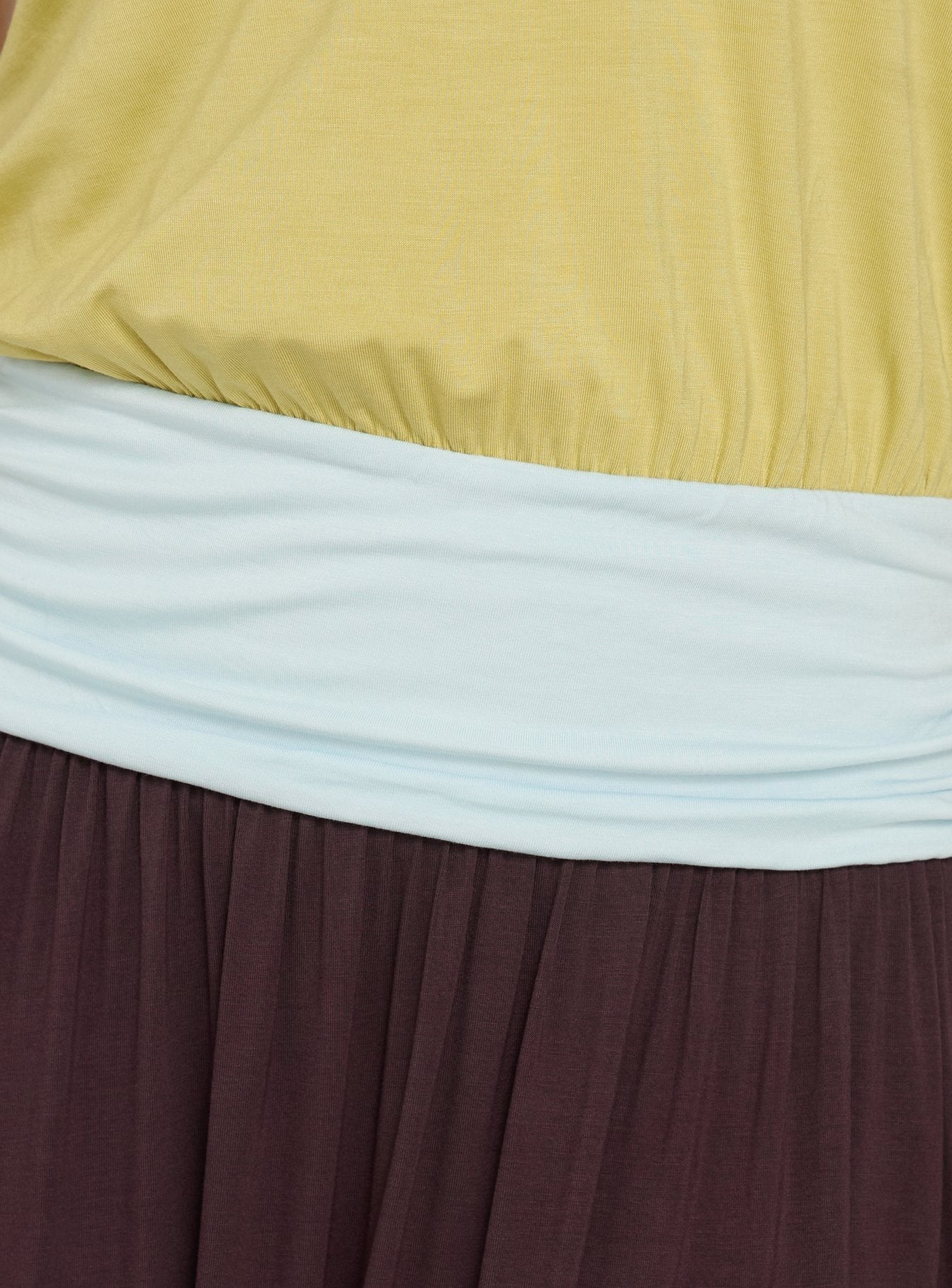Heart Swarm Colour Block Strapless Maxi Dress Multi
