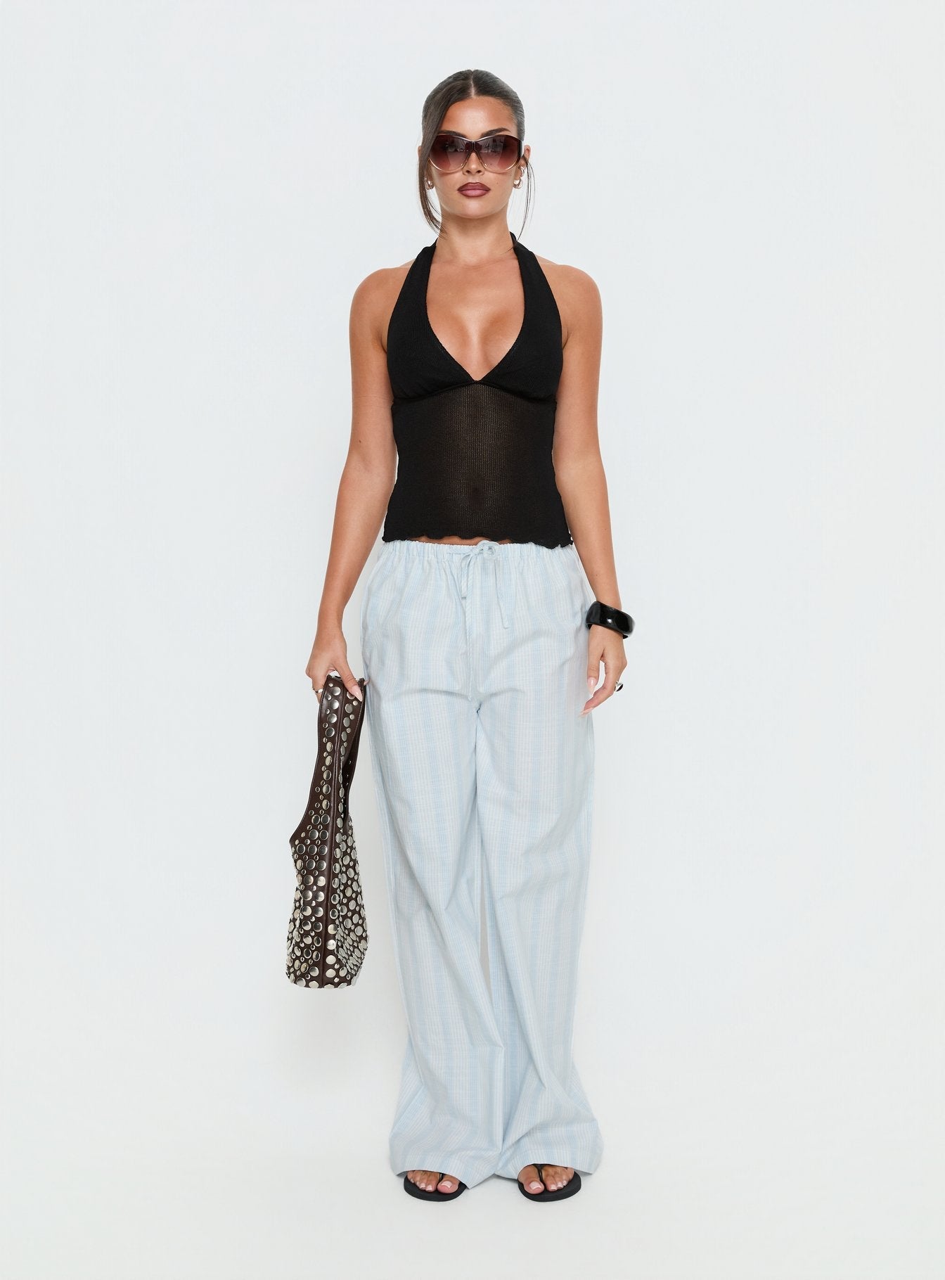Parklea Pants Blue / White Stripe