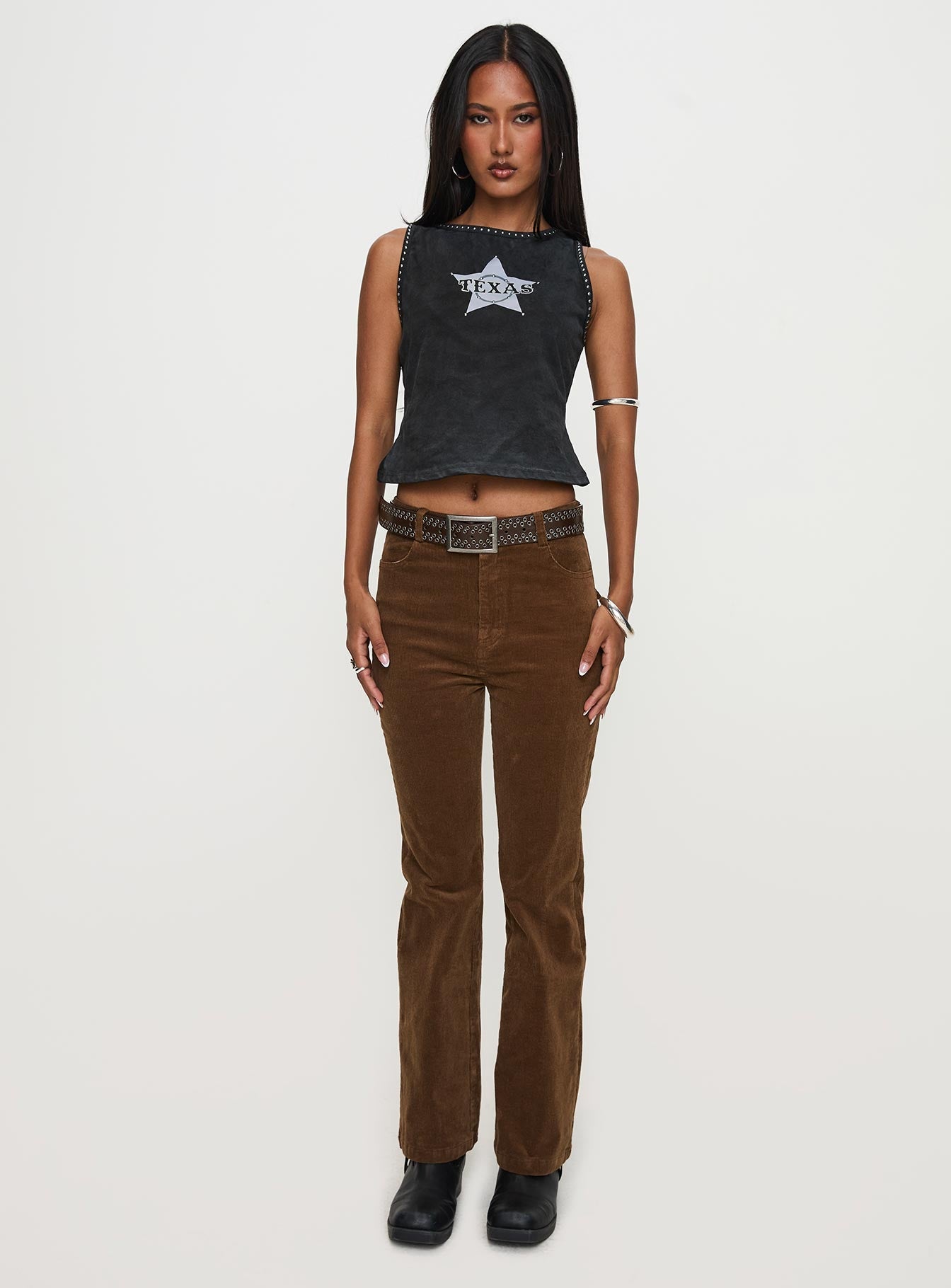 Feature Pants Brown