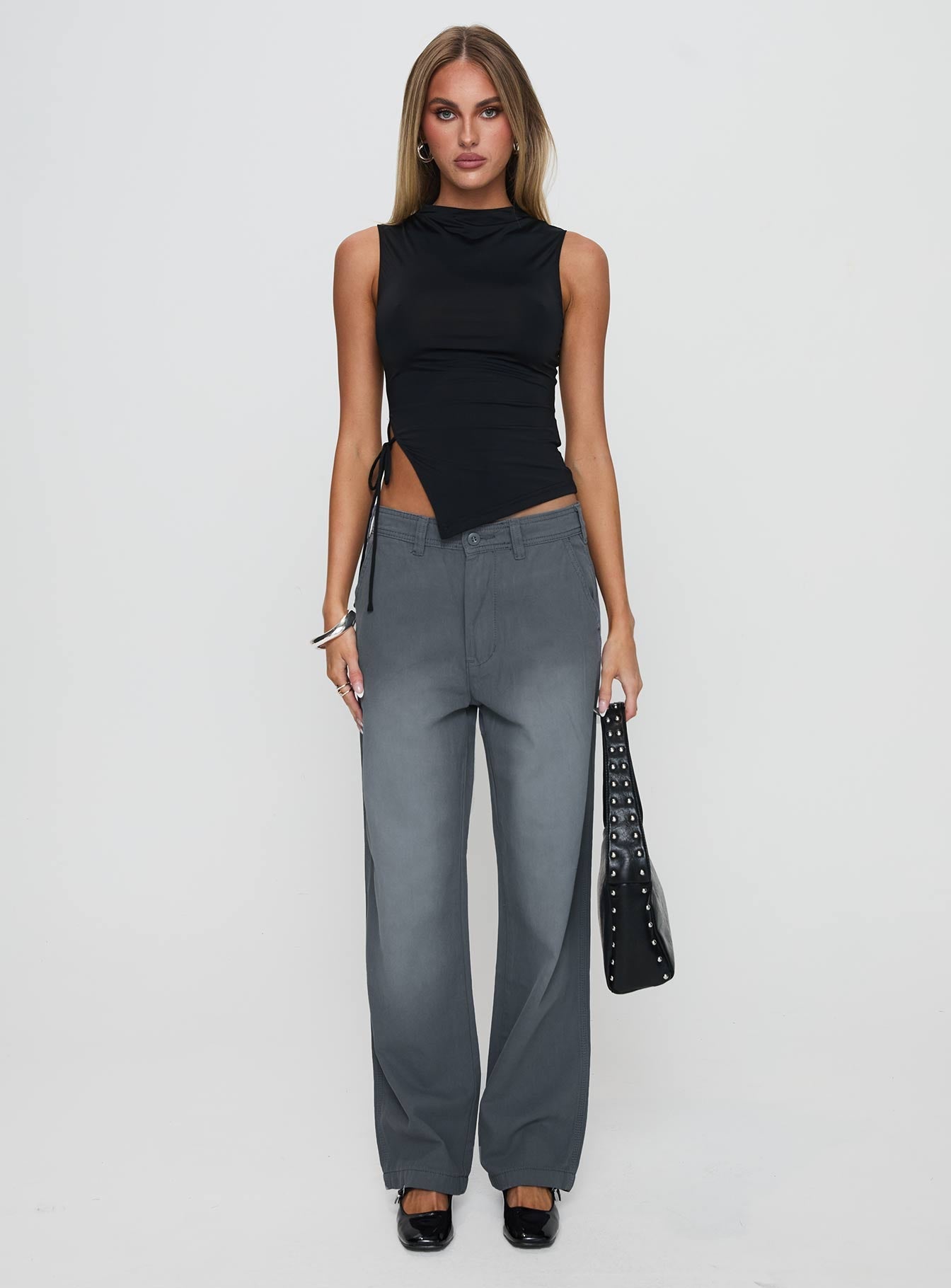 Solarah Tie Side Top Black