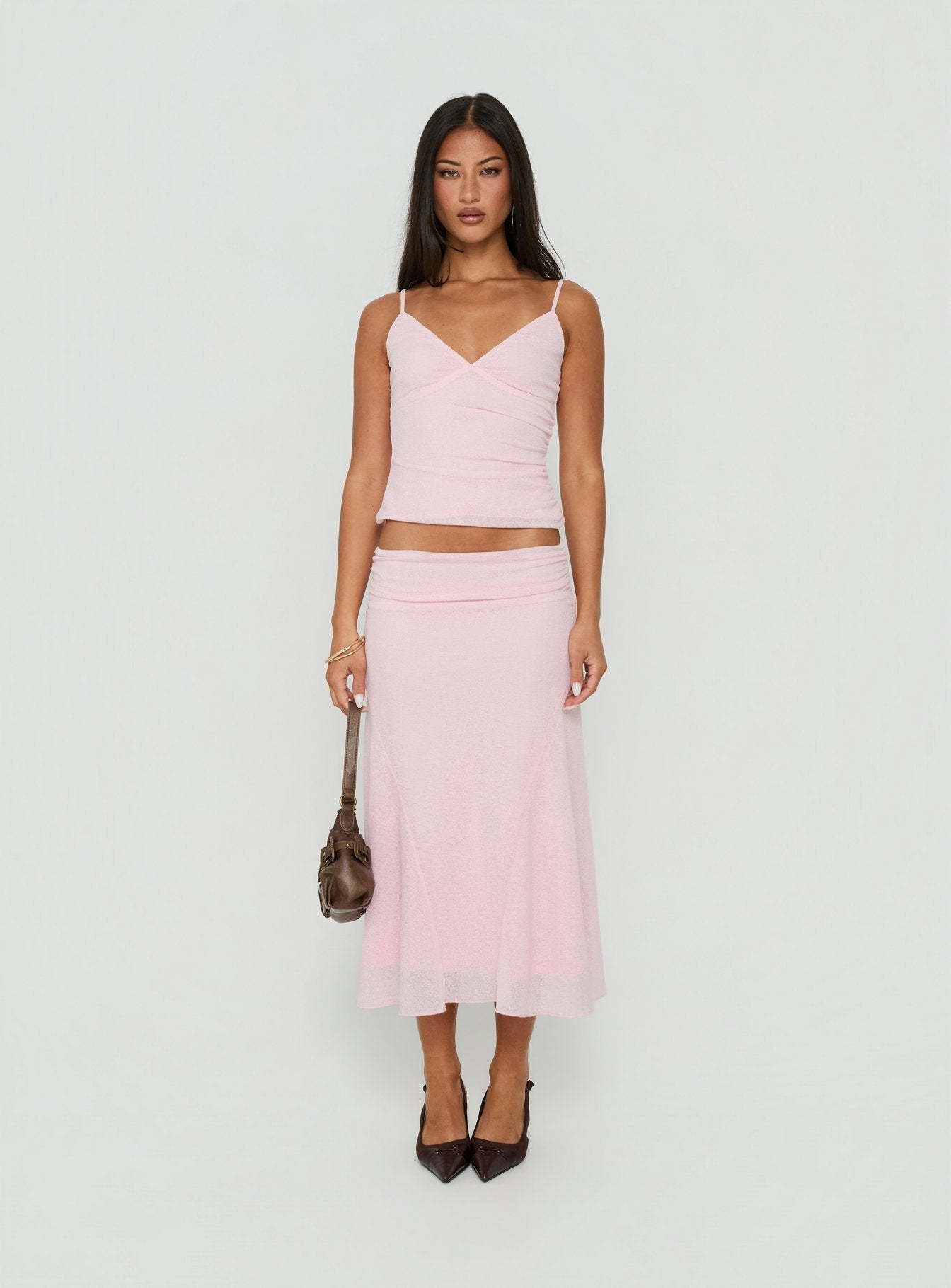 Zylen Cami Set Pink