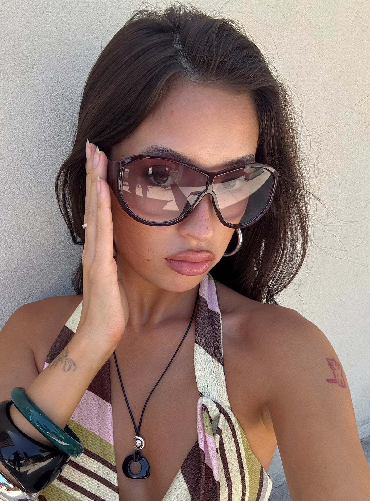 Better Now Sunglasses Maroon