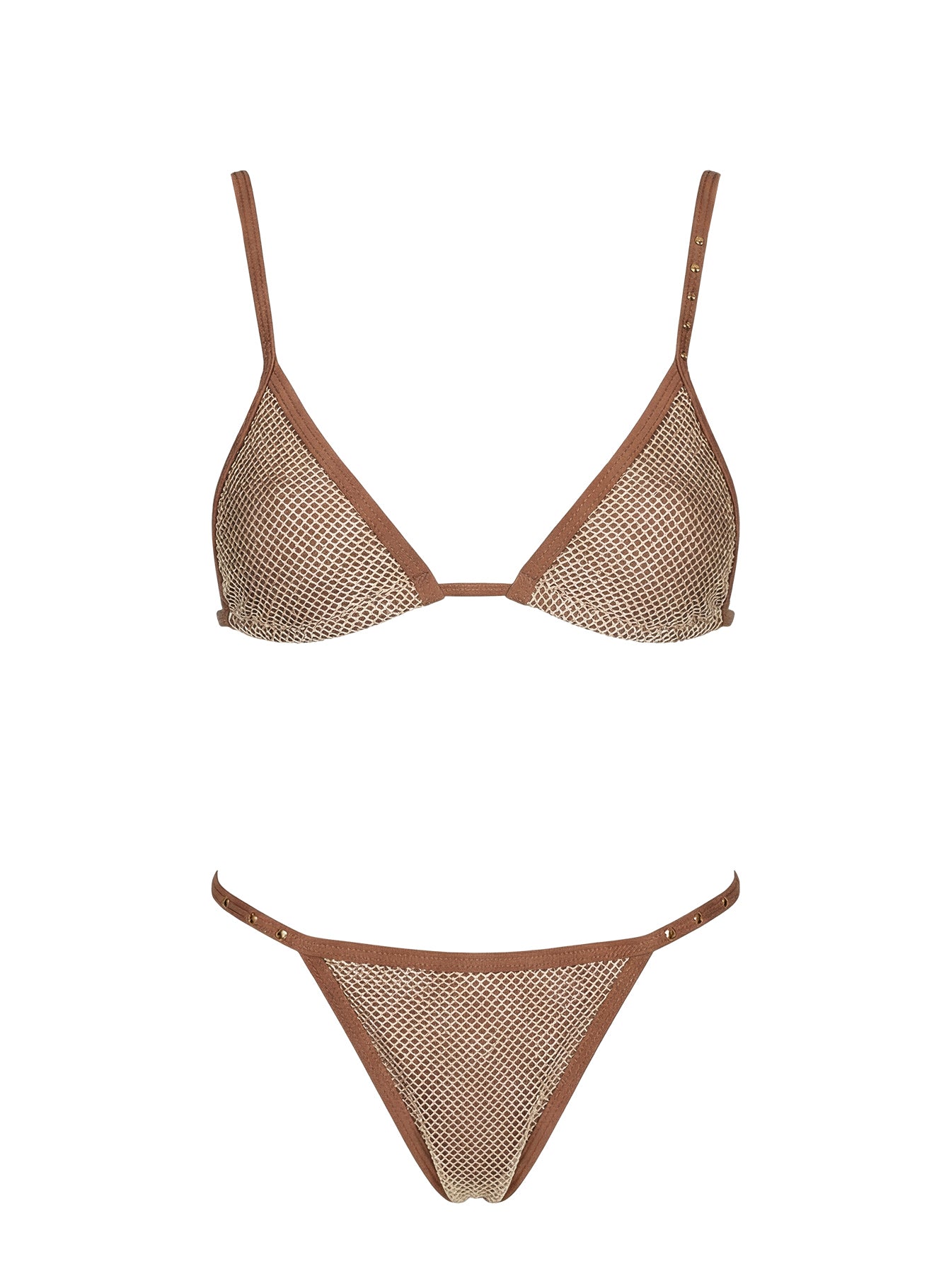 Stay Chill Bikini Bottoms Brown