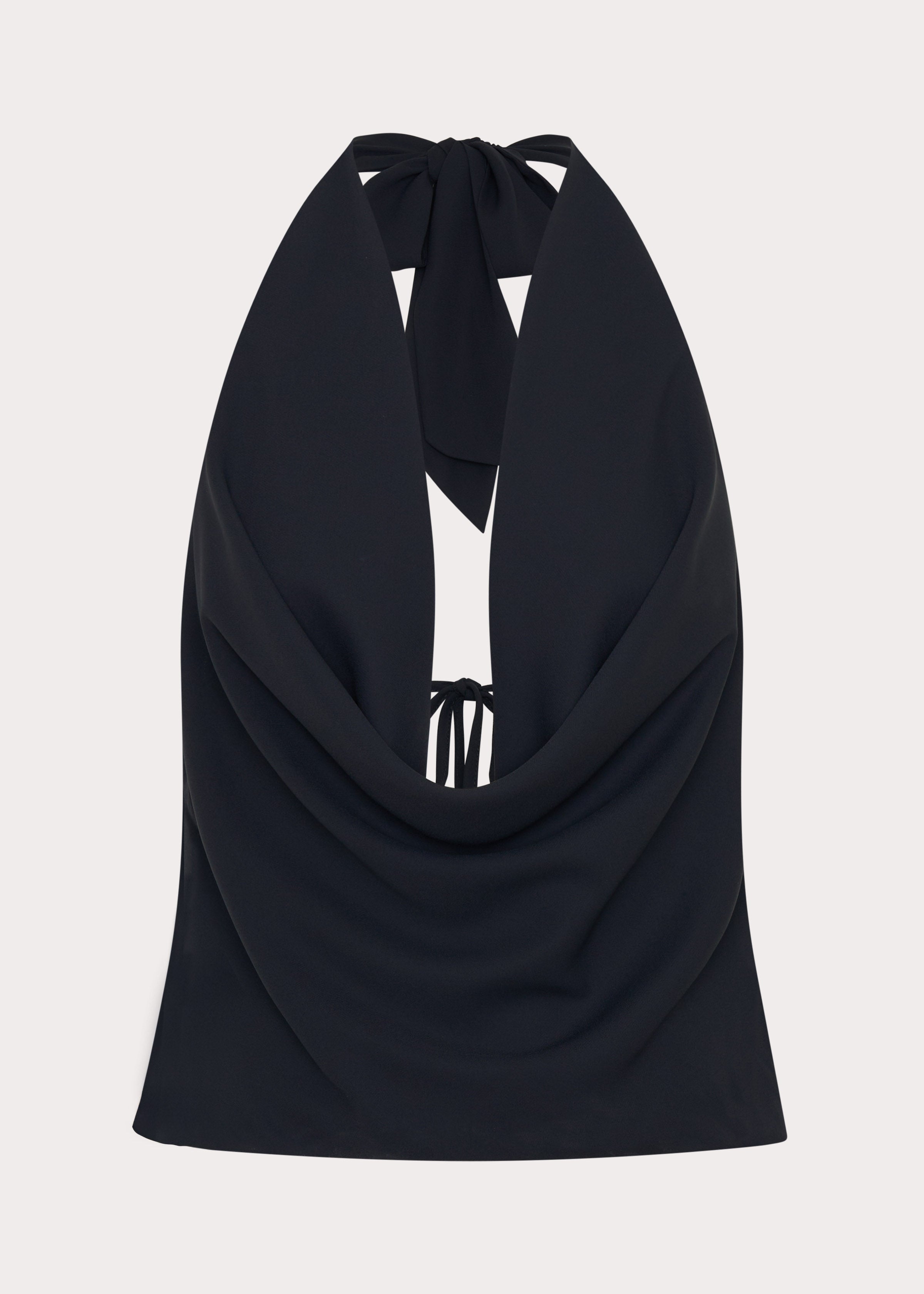 Charli Cowl Top - Black