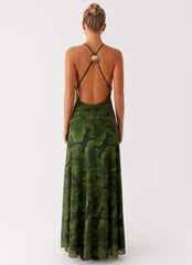 Dahliana Maxi Dress - Tropic Floral