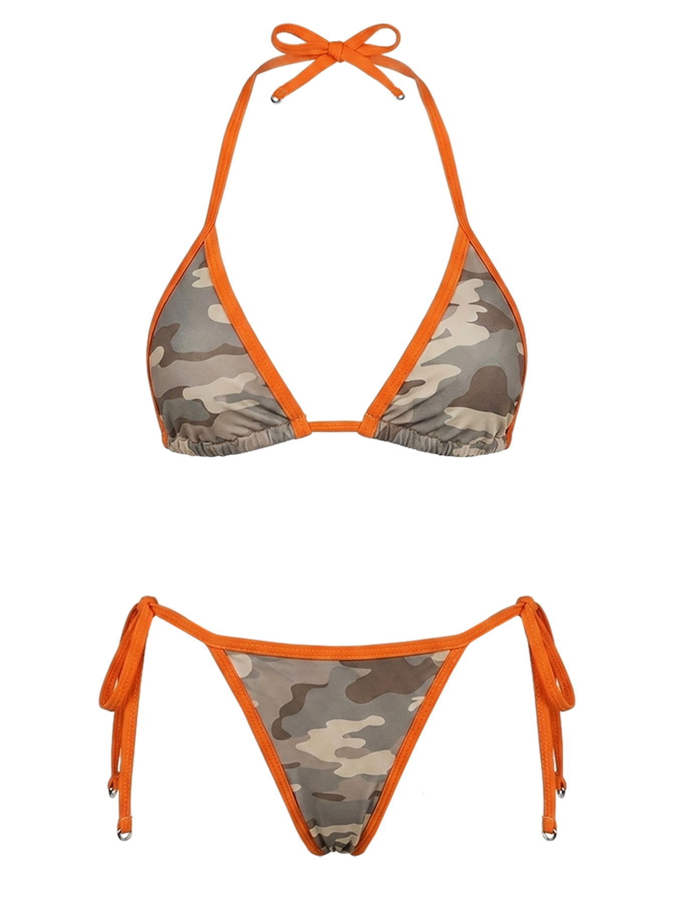 Stay Chill Bikini Bottoms Washed Camo