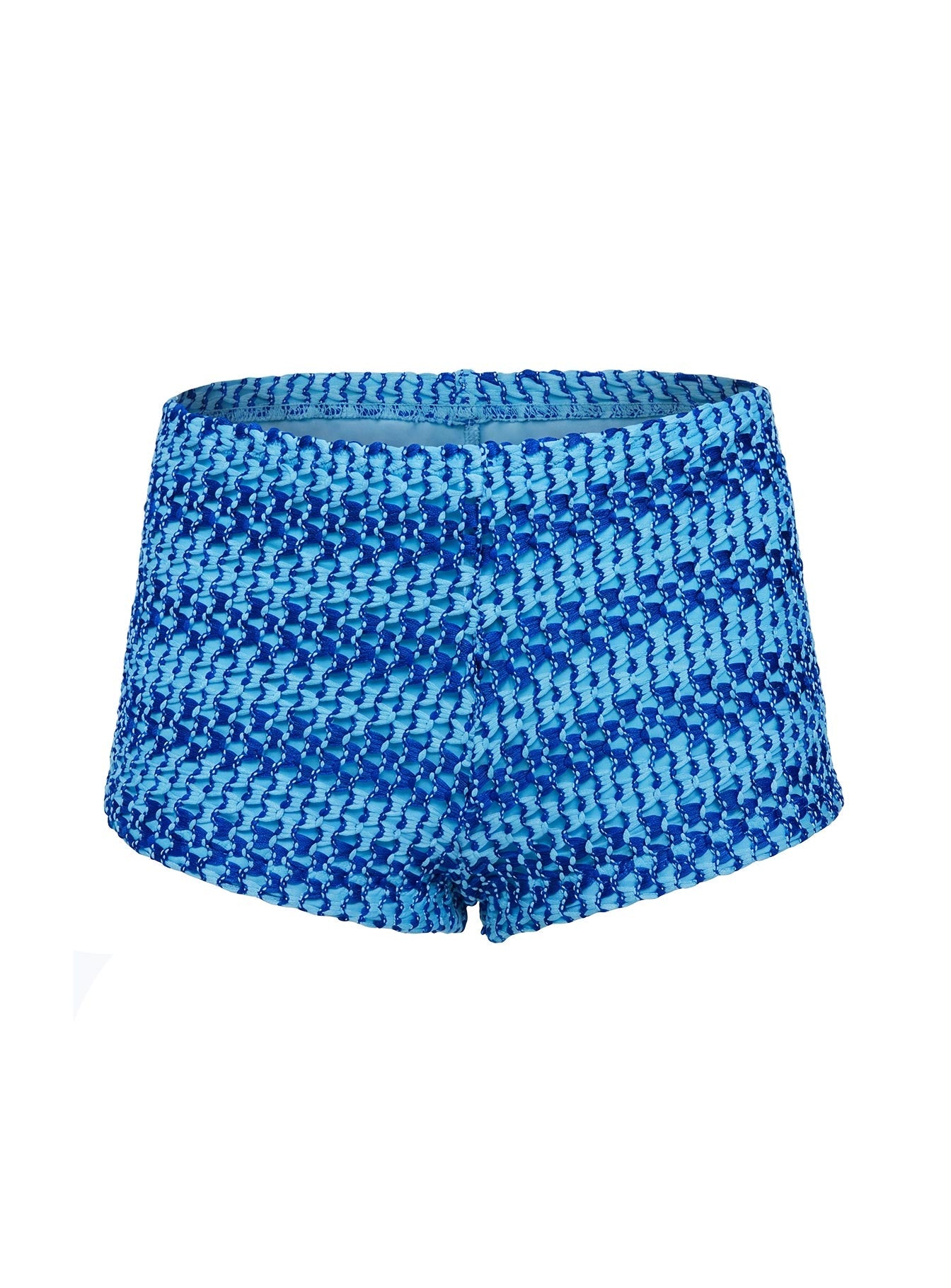 Tan Lines Micro Swim Shorts Blue