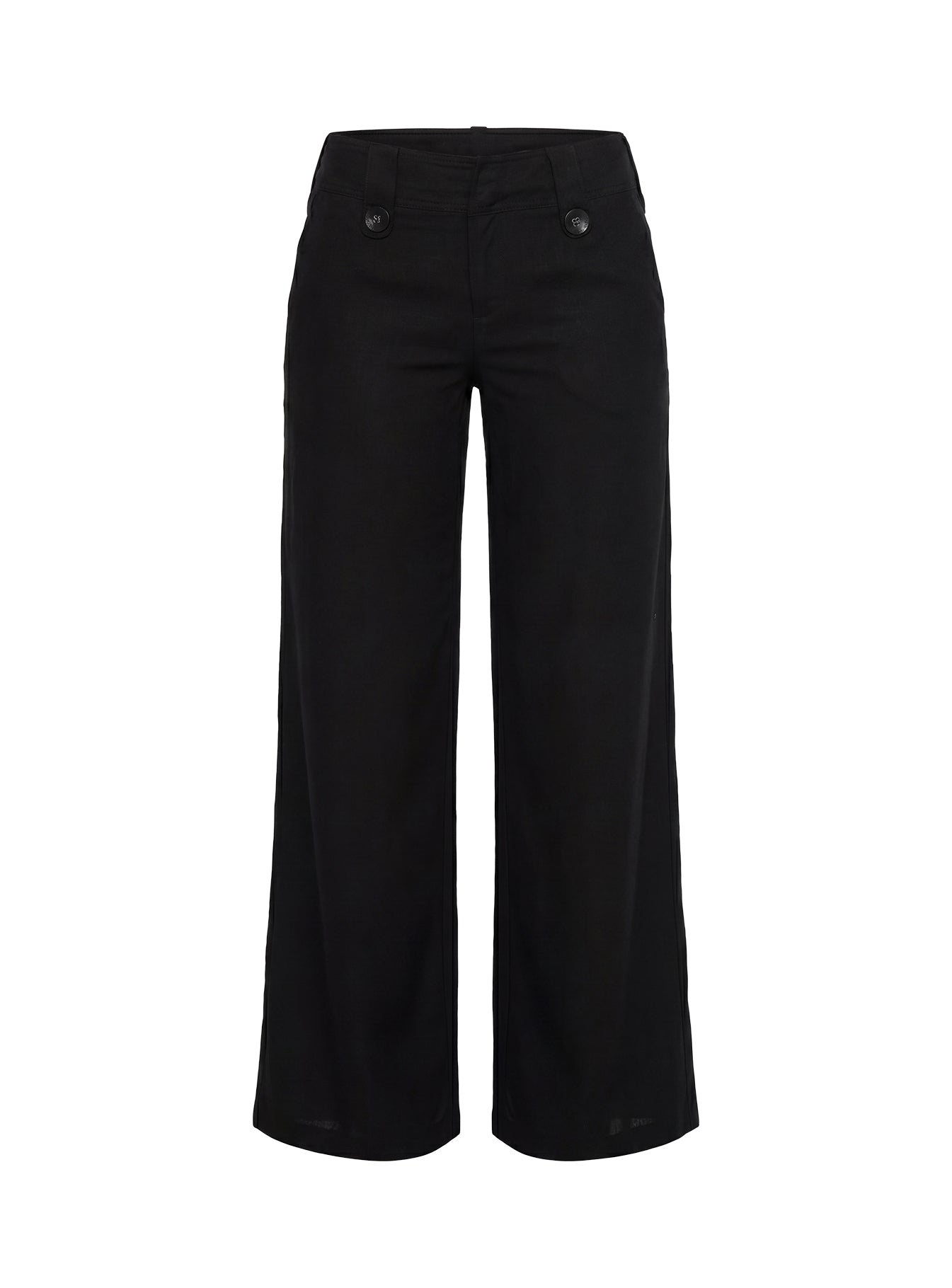 Pedra Wide Leg Pant Black