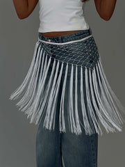 Karlotta Tassel Sarong White