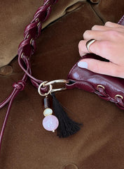 Sirocco Tassel Keychain Gold