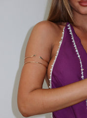Through The Summer Arm Cuff Gold